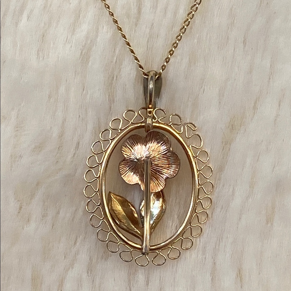 Rose pendant - Picture 2 of 7